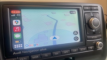 React CarPlay on the Audi RNS-E