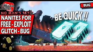 No Mans Sky Remnants 6.23 - Loads Of Nanites For Free Glitch Exploit - Hurry This Will Get Fixed