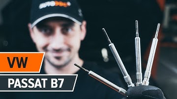 Hoe een gloeibougies vervangen op een VW PASSAT B7 Sedan [HANDLEIDING AUTODOC]