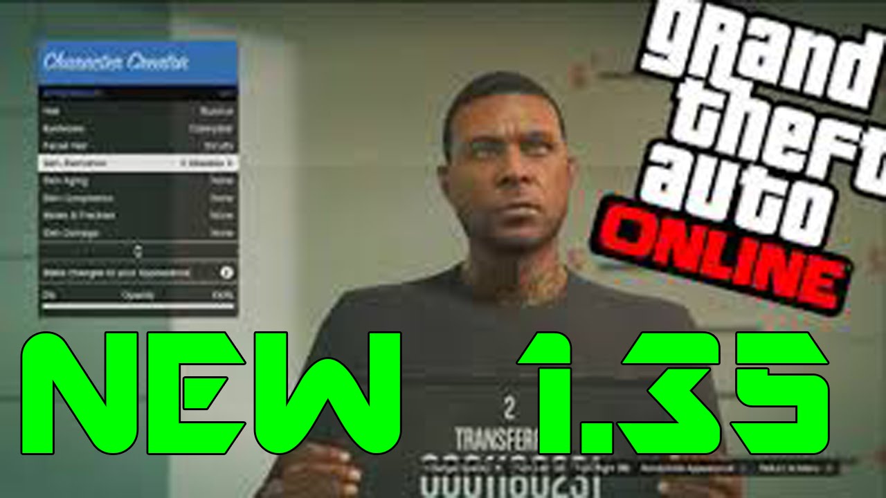 GTA V NEW Changer l'apparence de son personnage en 1.35