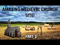 What an amazing day metal detecting a medieval church and farmstead