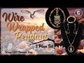 Wire Wrap Pendant - Owl Set From GGC Treasure Bag