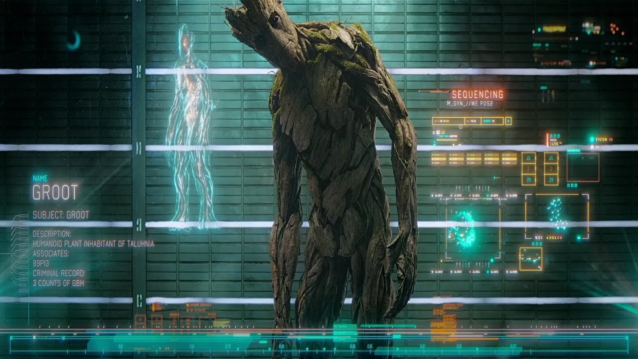 Guardians of the Galaxy Groot Compilation FUNNY
