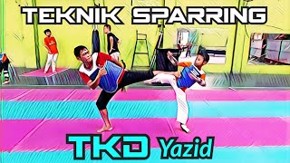 SERUUU...!! LATIHAN KOMBINASI TEKNIK SPARRING#taekwondoindonesia #taekwondokicks #taekwondotraining