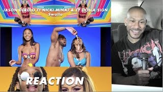Jason Derulo - Swalla (feat. Nicki Minaj & Ty Dolla $ign) (Official Music Video) reaction/review