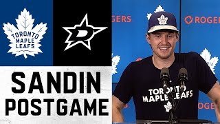 Rasmus Sandin Post Game | Toronto Maple Leafs vs Dallas Stars | March 15, 2022