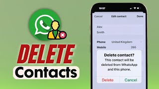 Delete WhatsApp Contact: How to Remove Someone from WhatsApp!