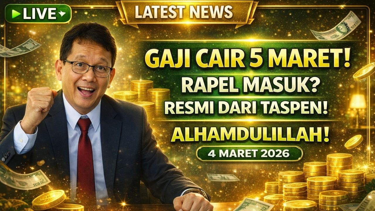 “Heboh THR & Rapel Pensiunan ASN Disebut Cair Hari Ini! Cek Dulu Faktanya Sebelum Percaya”