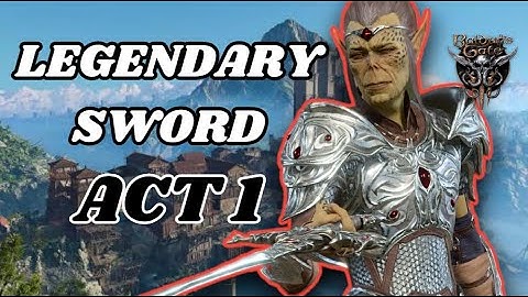 How to Get the LEGANDARY! Silver sword of the astral plane ACT 1 - Baldurs Gate 3