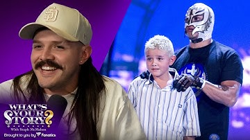 8-year-old Dominik Mysterio was a backstage menace | What’s Your Story? With Steph McMahon