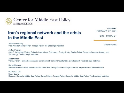 Iran’s regional network