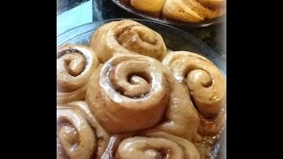 Bread Machine Cinnamon Rolls at Home
