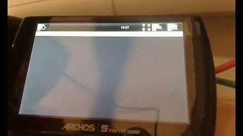 Archos 5 IT - Superuser Whitelist & Bluetooth File Manager