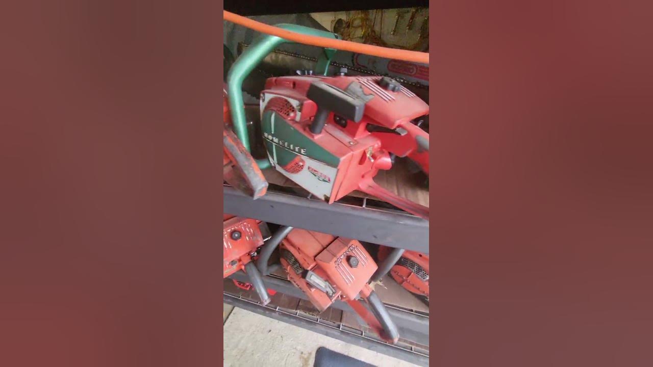 Homelite Chainsaw Collection Part 1 - YouTube