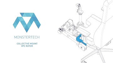 MONSTERTECH Chair Mount Collective VPC Rotor Assembly and Setup Instructions