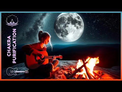✨ Calm Your Mind: Light Guitar for Chakra Purification, Relaxation, Sleep & Positive Vibes 🌙