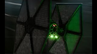 TIE fighter laser power | 40 meter (131 ft) fireballs recorded at Jakku