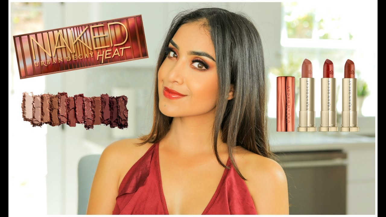 Urban Decay NAKED HEAT Review Tutorial Dulce Candy YouTube