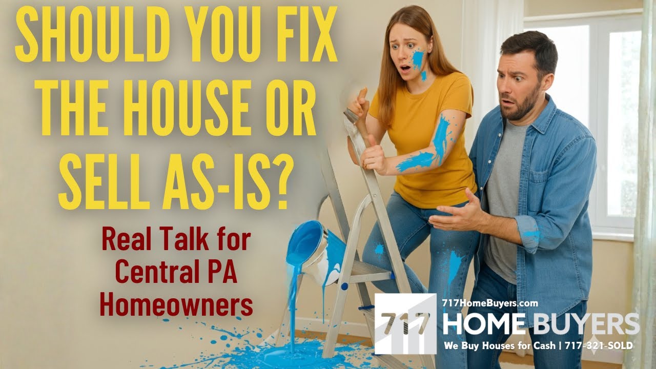 Should You Fix the House or Sell As-Is? Real Talk for Central PA Homeowners