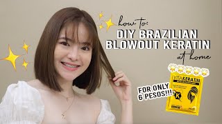 DIY BRAZILIAN BLOWOUT AT HOME (Super Easy and Affordable)⎜TIN AGUILAR
