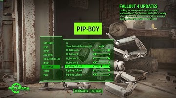 How To Change PIP Boy Colors In Fallout 4