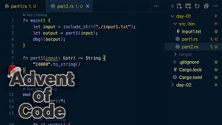 How to set up Rust for Advent of Code