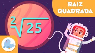 RAIZ QUADRADA 🚀 O que é a RAIZ QUADRADA? 👩🏻‍🚀 Matemática para crianças