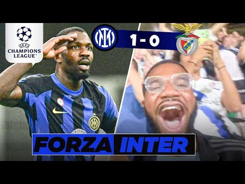 The moment Inter Milan Beat Benfica at the San Siro UEFA Champions League