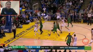 Avery Bradley Clamps On Steph Curry - Reaction