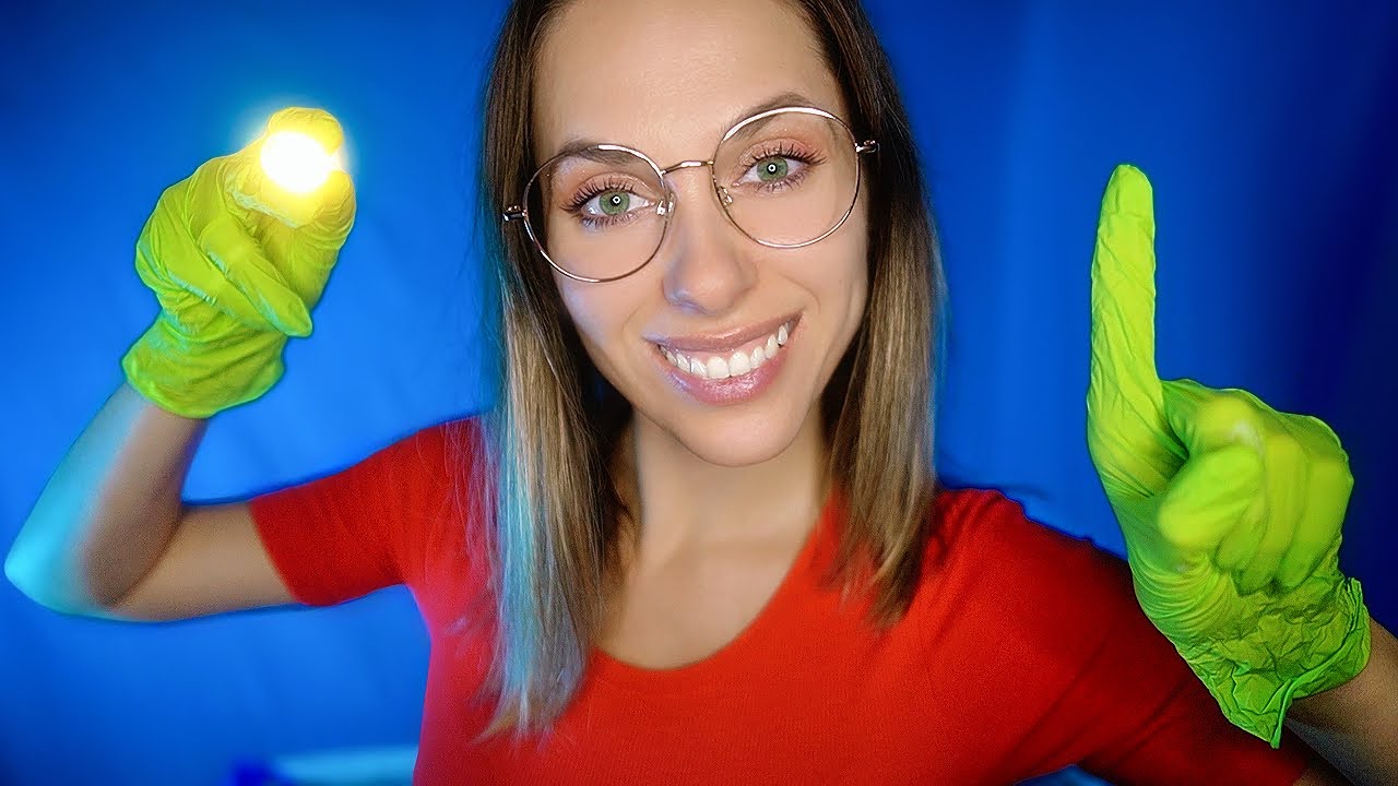 ASMR Fast Cranial Nerve Exam 100% TINGLES! Fast & Aggressive