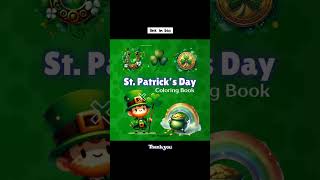 St. Patrick’s Day Coloring Book: 48 Cute and Cozy Designs for Kids, Teens, and Adults #stpatricksday
