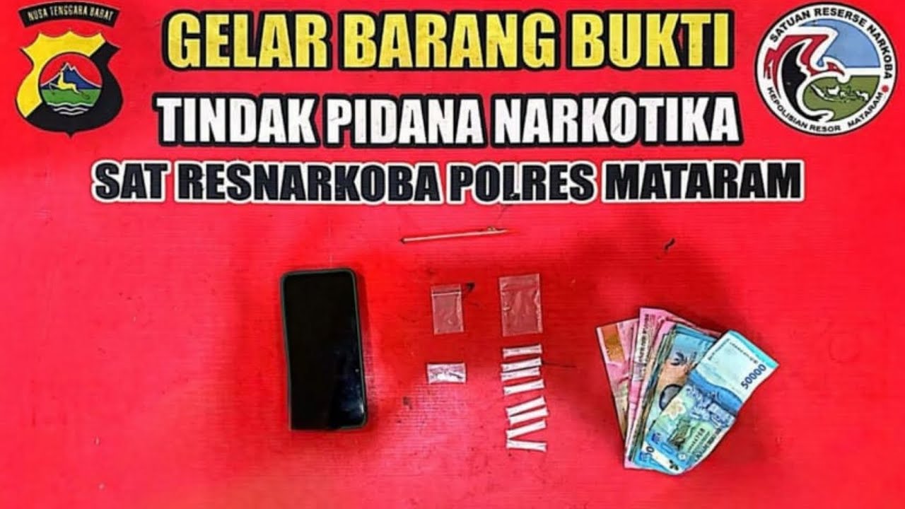 Diduga Jadi Sarang Narkoba, Sebuah arumah Digerebek Polisi, 6 Pria Diamankan @humasresmataramntb375