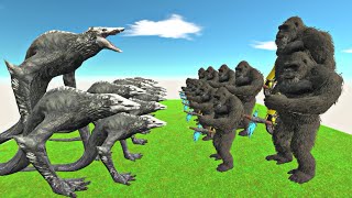 EVOLUTION SIZE POWER COMPARISON KING KONG VS SKULLCRAWLER - ARBS