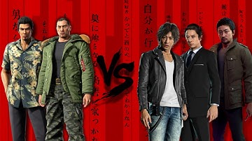 K3 Kiryu & Saejima vs Kuroiwa, Yagami & Kuwana ( AI vs AI )