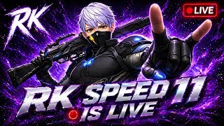 🔴 RK SPEED 11 IS LIVE LIVE COSTUME REDEEM CODE AND DAIMOND GIVEAWAY AMD TEAM CODE AND UID REACTION 🥇