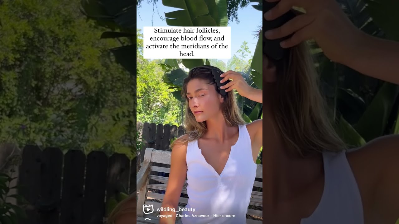 Scalp LOVE with the Empress Gua Sha Scalp Stimulating Comb