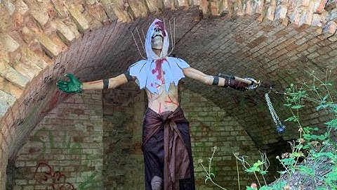 Darkest Dungeon 2 Flagellant Cosplay All moves + Specials! (Pyrkon 2025)