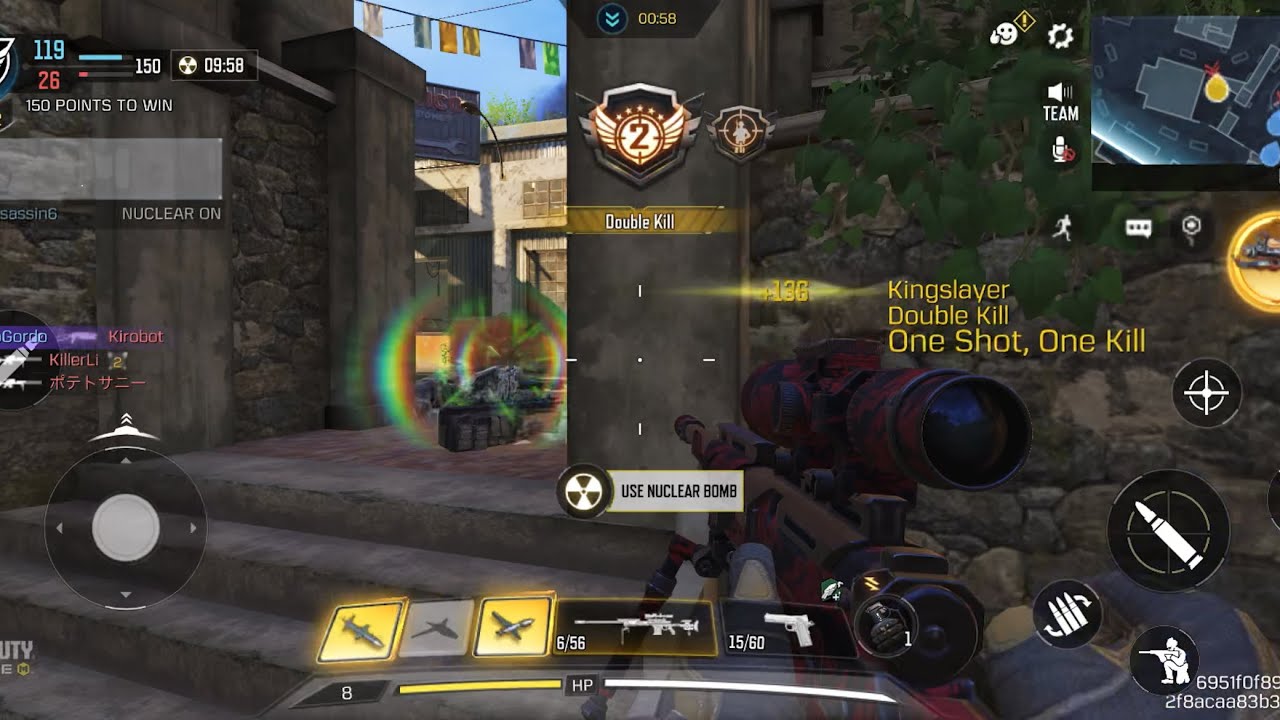 GETTING A NUKE WITH SNIPER ONLY 34-0..