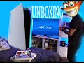 PS5 unboxing, setup and gameplay demo.