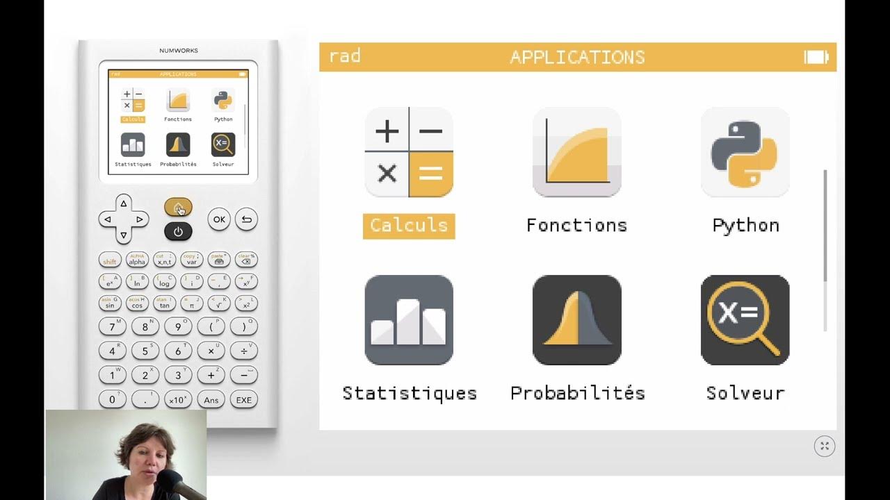 Comment Installer Des Jeux Sur Sa Calculatrice Numworks Présentation des fonctionnalités de la calculatrice NumWorks - YouTube