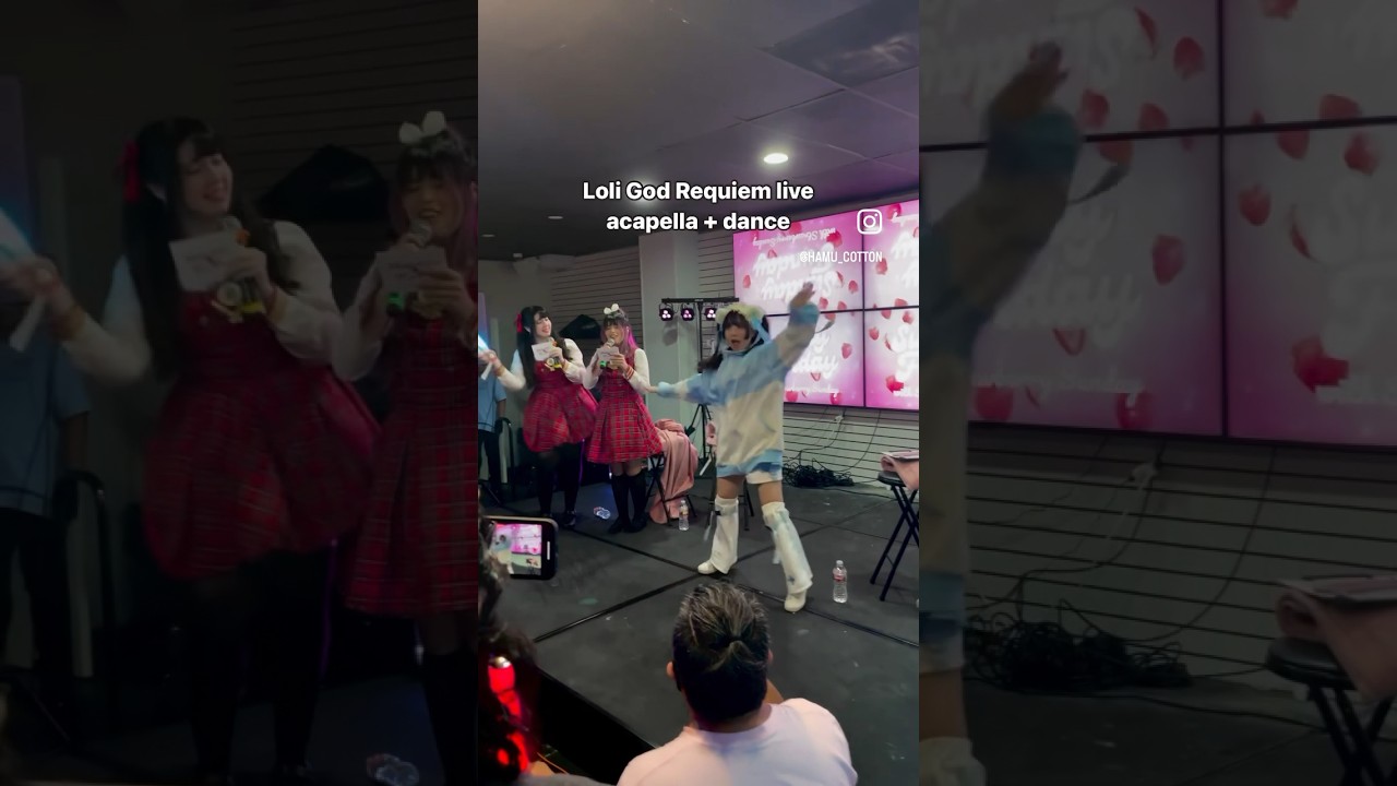 Loli God Requiem Cover from Idol Talk Show at Akiba Live