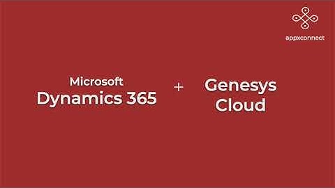 Dynamics 365 integration with Genesys Cloud using CIF