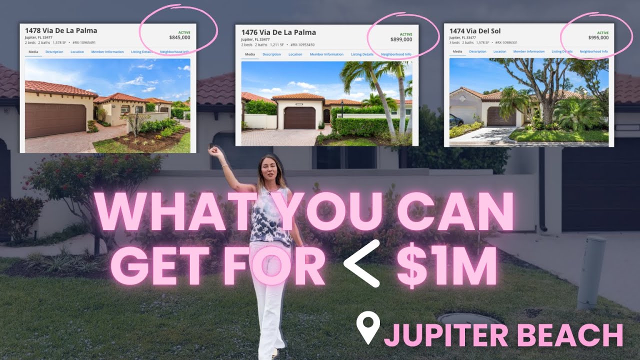 Discover Via Del Mar in Jupiter, FL Community Tour YouTube