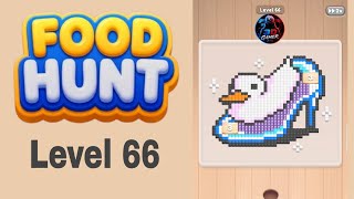 Food Hunt:Pixel Puzzle Level 66 Gameplay & Solution