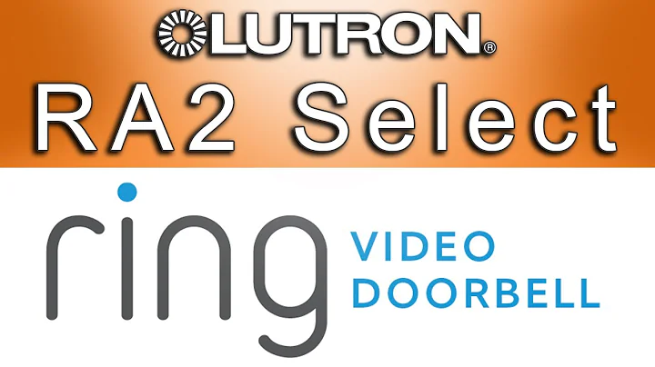 Lutron RA2 Select Integration with Ring Video Doorbell // COMPLETE SETUP// Adelux [NEW] (2020)