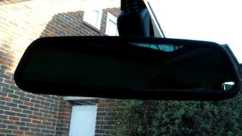 Electrochromatic Rear View Mirror