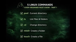 5 Linux Commands Every Beginner Must Know | Linux Basics in Hindi (Part 1)
