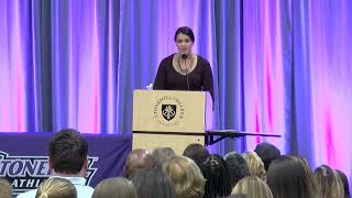 Jackie Ladino Irzyk '10 Stonehill Athletic Hall Of Fame Induction Speech