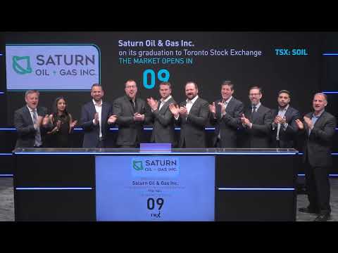 Saturn Oil & Gas Inc. Opens the Market