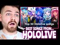 The TOP 30 HOLOLIVE SONGS of All Time! | REACTION!!